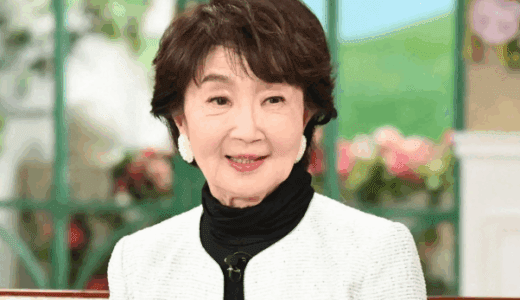 樫山文枝に息子はいる？現在は一人暮らし｜夫との死別や家族構成なども解説
